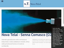 Tablet Screenshot of novatelai.com